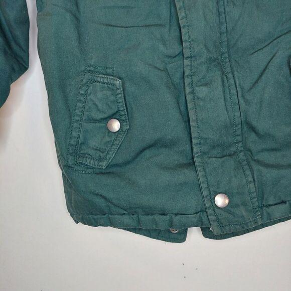 Old Navy Kid's Hooded Coat with Removable Faux Fur Trim - Picture 6 of 13